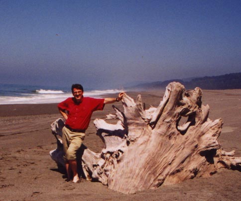 Randy at Big Lagoon, 12th Naval District Bombing Target No. 5