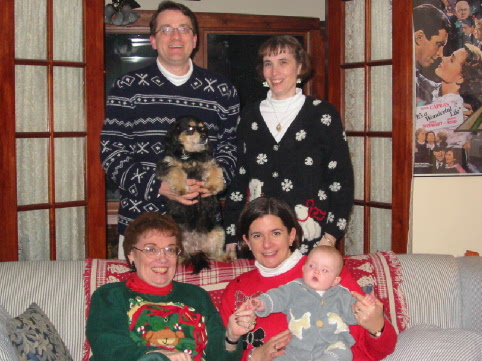 Celebrating Christmas Eve with the Curtis'