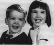 Rhonda and Randy in 1968 looking very cute