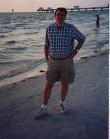 Randy at Clearwater Beach.