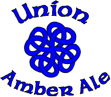 Union Amber Ale circilar Celtic knott Logo